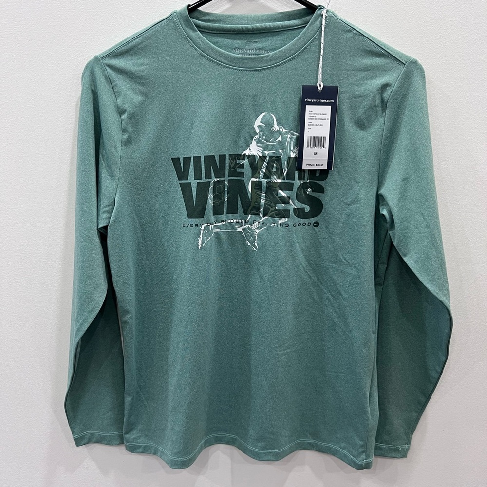 Vineyard Vines Performance Soccer Long Sleeve Tee